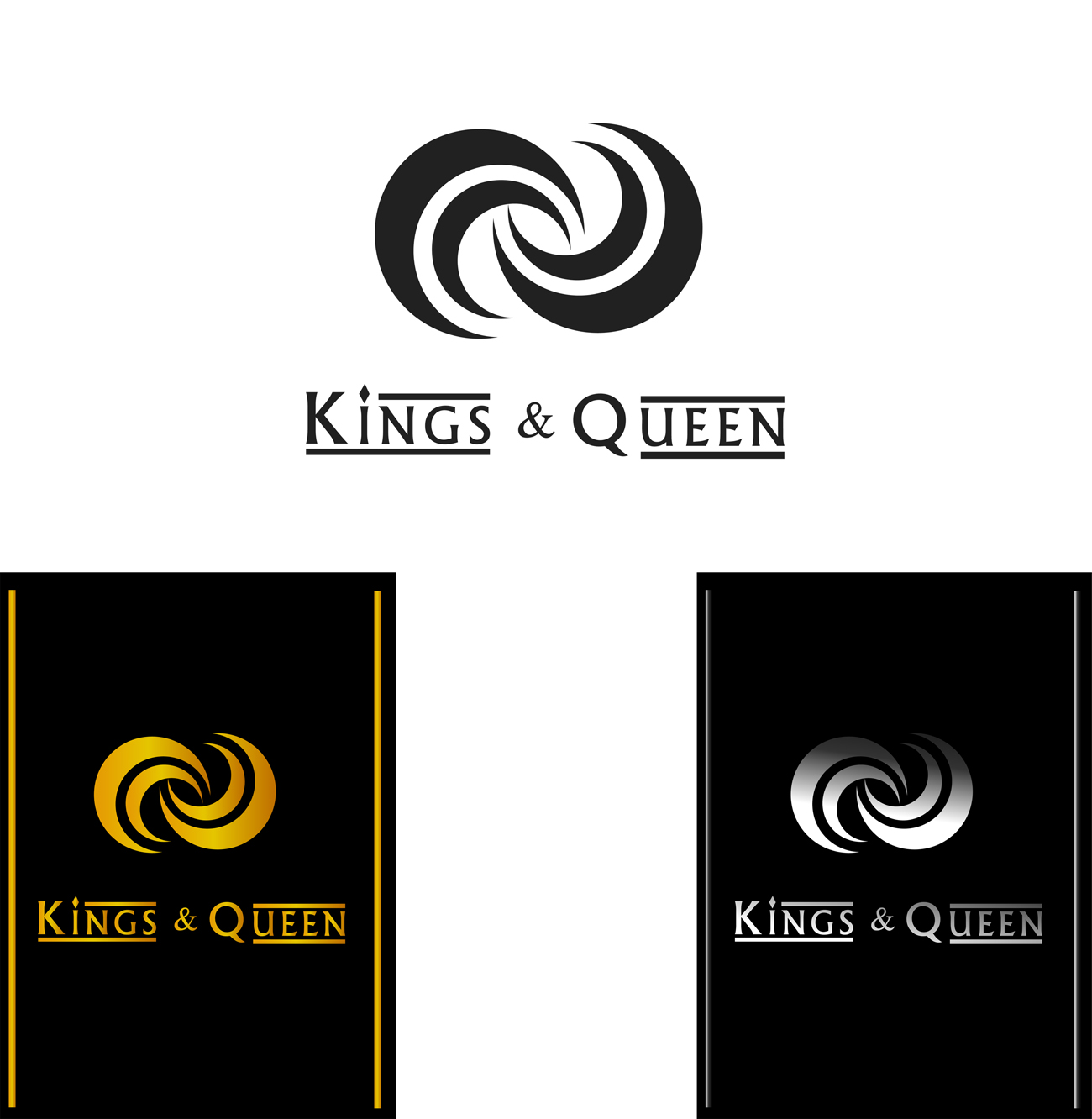 Logo Design by IdentsArt for Kings & Queens | Design #18905596