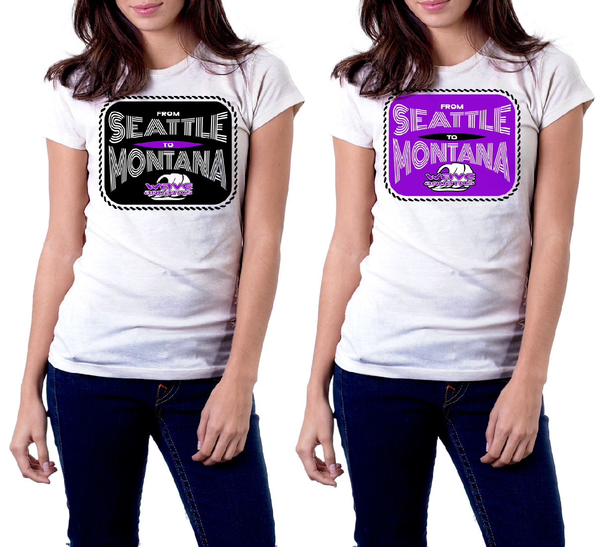 Diseño de Camiseta por alotarenata para Wave Aquatics | Diseño #18903419