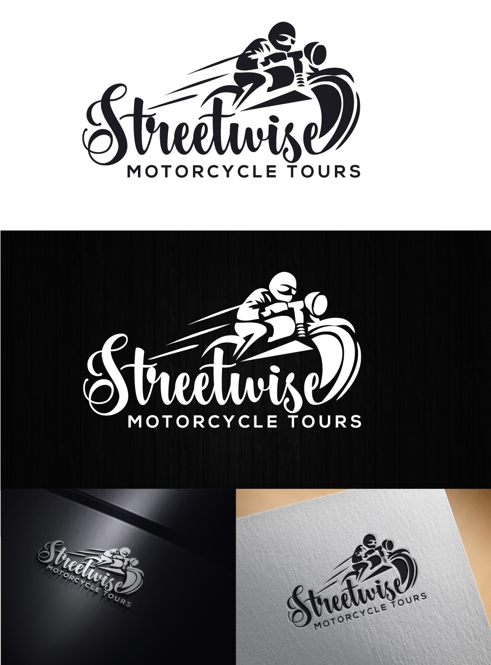 Logo Design by h27 for Streetwise Motorbike Training Pty Ltd | Design #18916774
