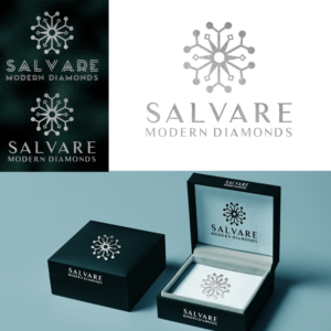 Salvare Modern Diamonds  | Logo Design by TSU Creations