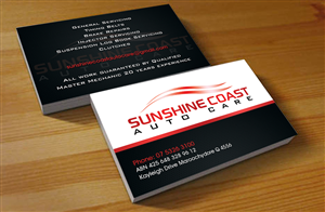 Business Card Design by Hardcore Design for Sunshine Coast Mechanical | Design: #2843089