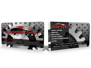 Business Card Design by Hardcore Design for Sunshine Coast Mechanical | Design: #2843208