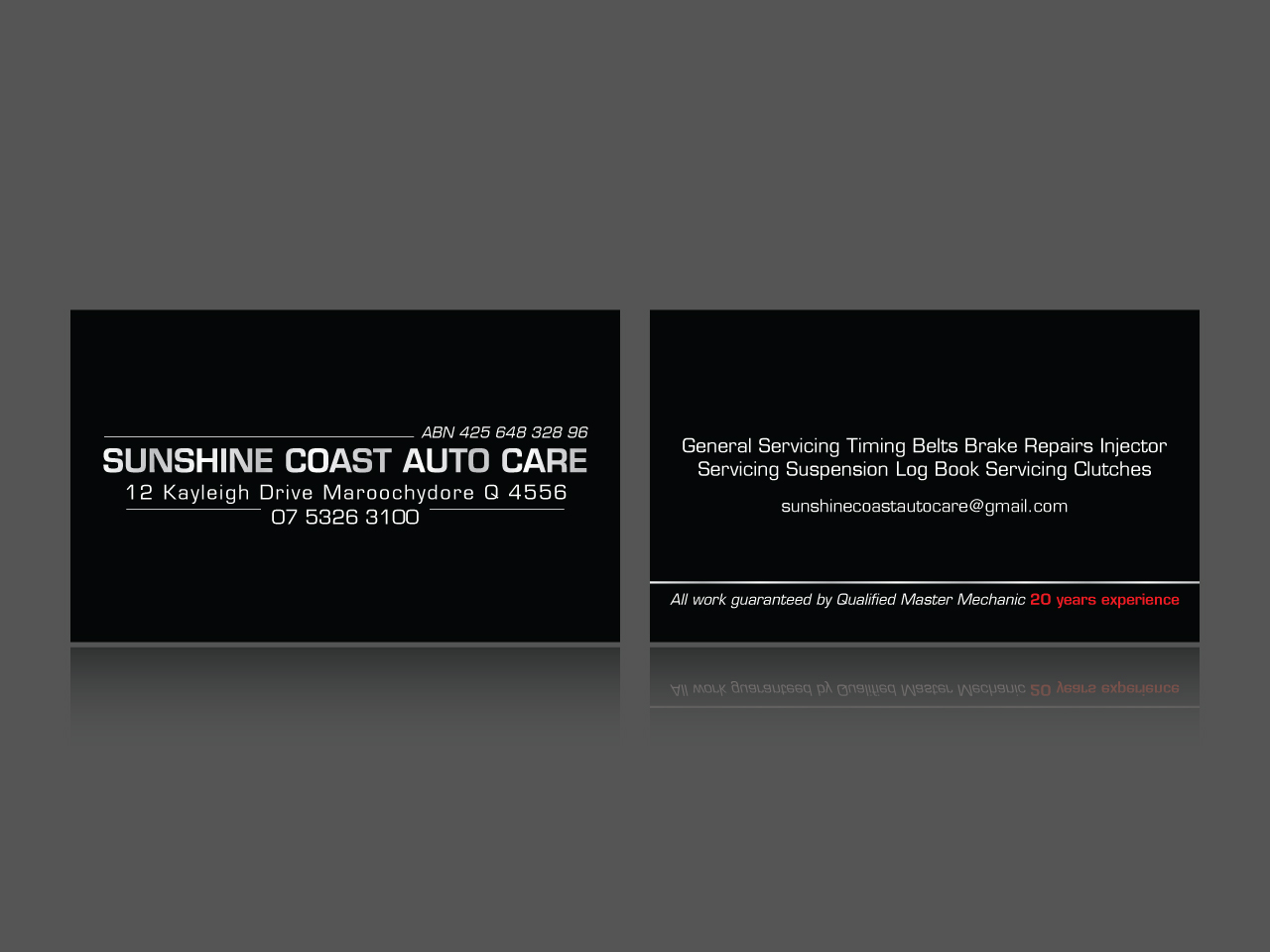 Business Card Design by yellowpixell for Sunshine Coast Mechanical | Design #2840103