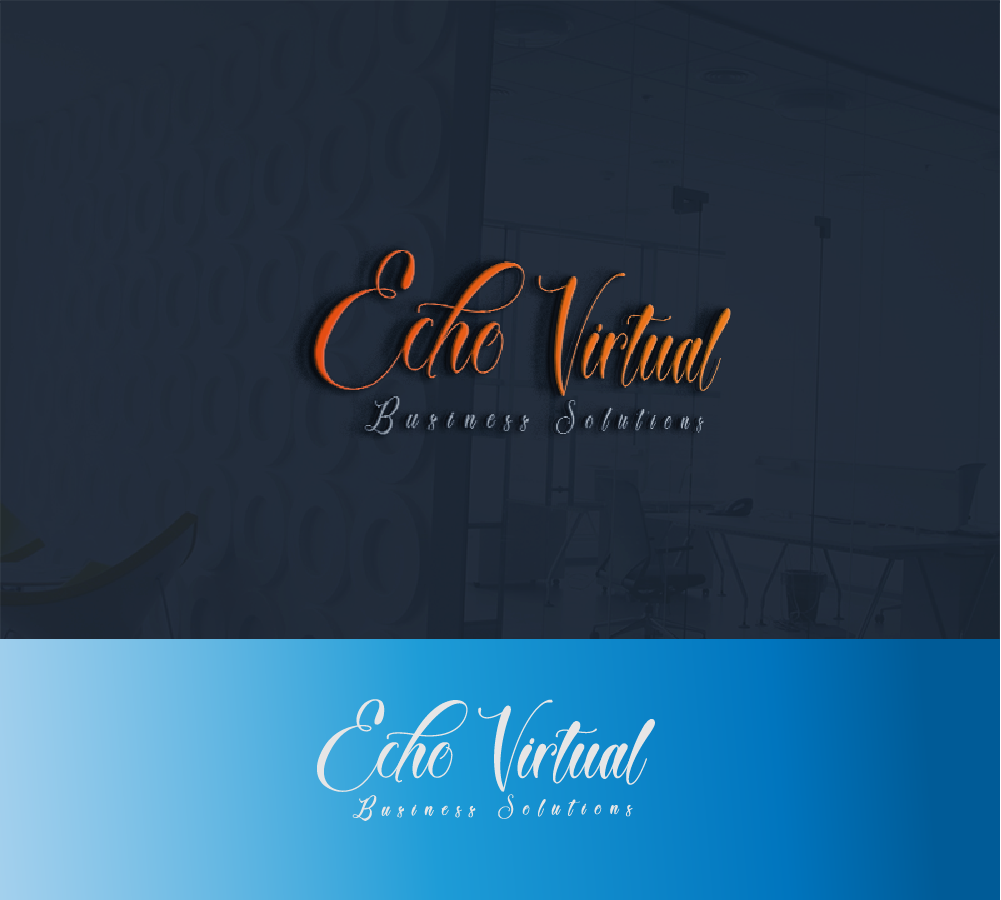 Logo Design by ErTistic for Echo virtual business solutions  | Design #18902101