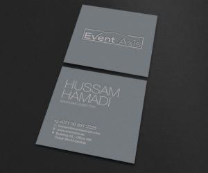 Design de Carte de Visite par Designers Hub pour Event Axis | Design : #18899143