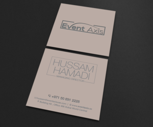 Design de Carte de Visite par Designers Hub pour Event Axis | Design : #18899262