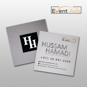 Diseño de Tarjeta de Presentación por Creative Jiniya para Event Axis | Diseño: #18897690