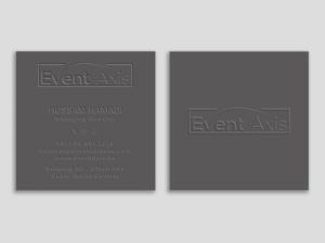Business Card Design by Tripti Ranjan Gain for Event Axis | Design: #18899578