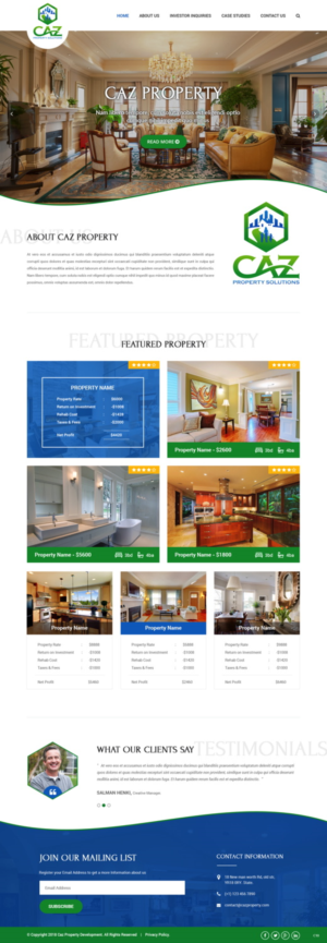 Web Design par pb pour ce projet | Design : #18910945