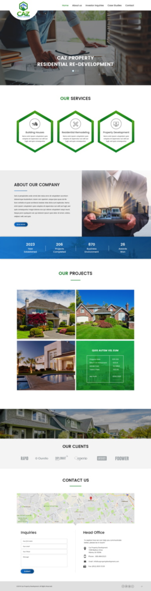 Web Design par pb pour ce projet | Design : #18910946
