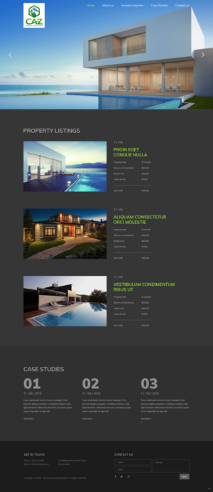 Web Design par pb pour ce projet | Design : #18910959