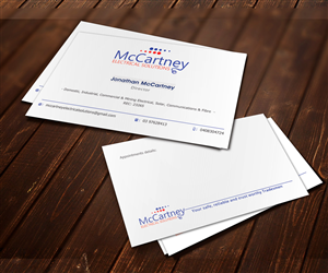 Business Card Design by Turkii for McCartney Electrical Solutions Pty Ltd | Design #2838421
