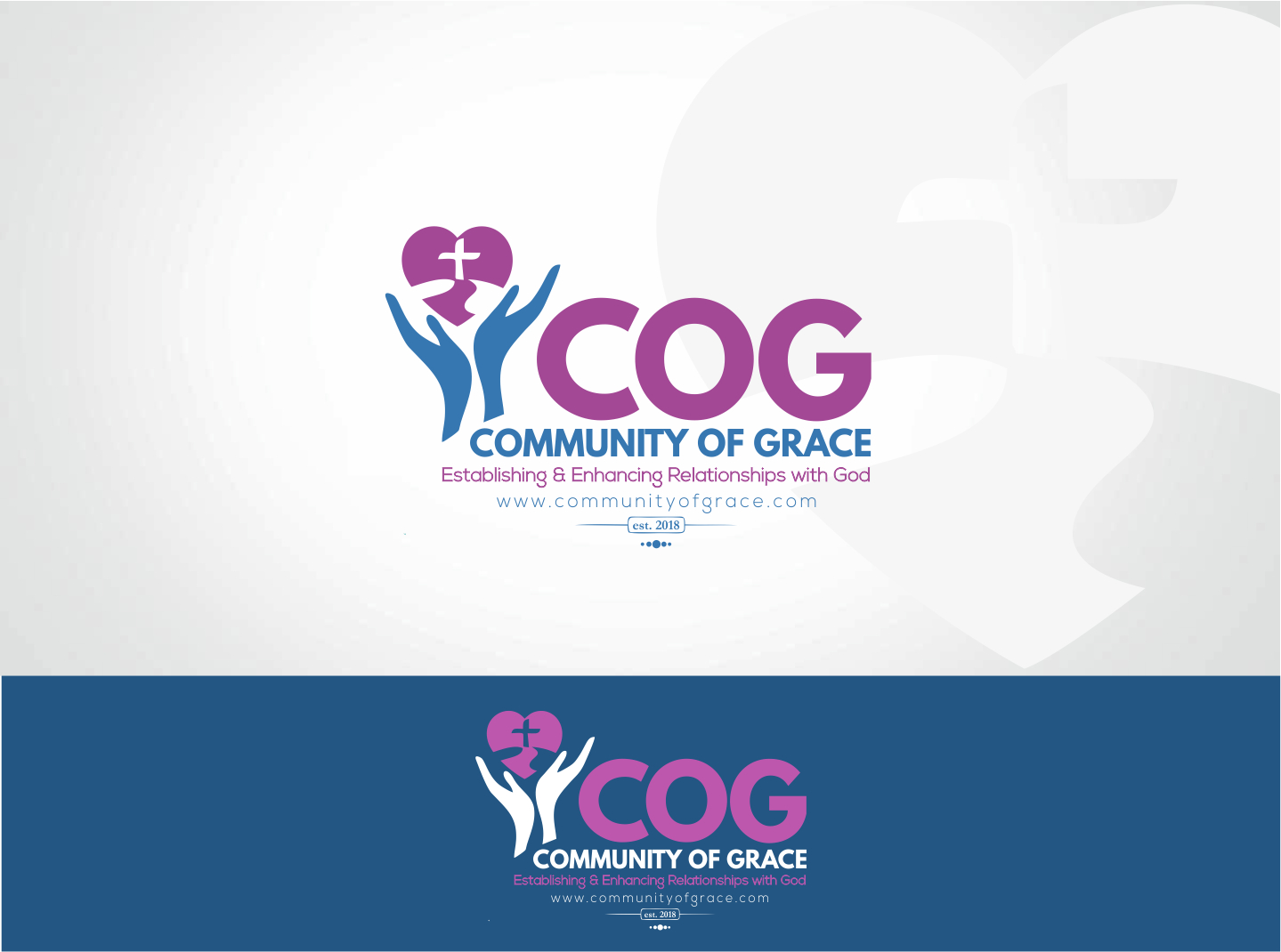 Logo Design by nikkiblue for Community of Grace A. M. E. Zion church  | Design #18944141