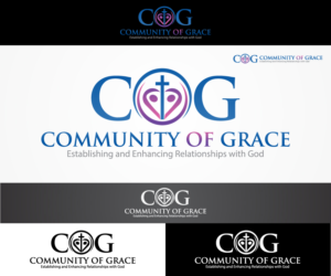 Logo Design by sangeloenriquez for Community of Grace A. M. E. Zion church  | Design #18904455
