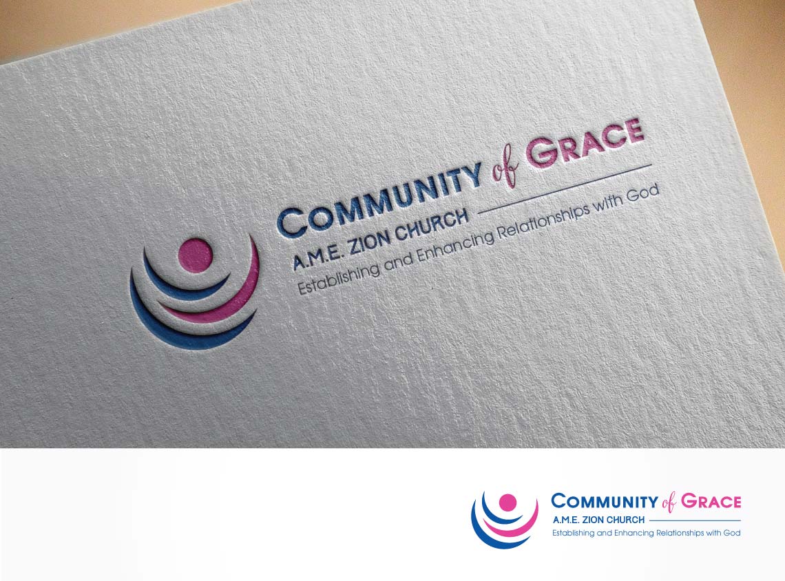 Logo Design by Shigh5 for Community of Grace A. M. E. Zion church  | Design #18947460