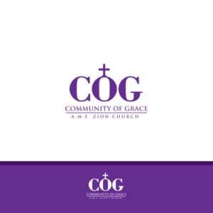 Logo Design by ecorokerz for Community of Grace A. M. E. Zion church  | Design #18905150