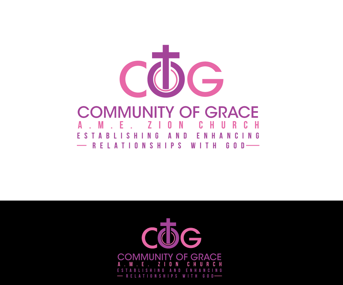 Logo Design by designmind78 for Community of Grace A. M. E. Zion church  | Design #18906334