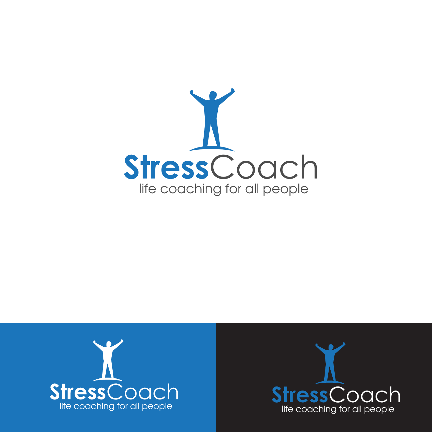 Logo Design by Quadro for Stress Coach | Design #18902393