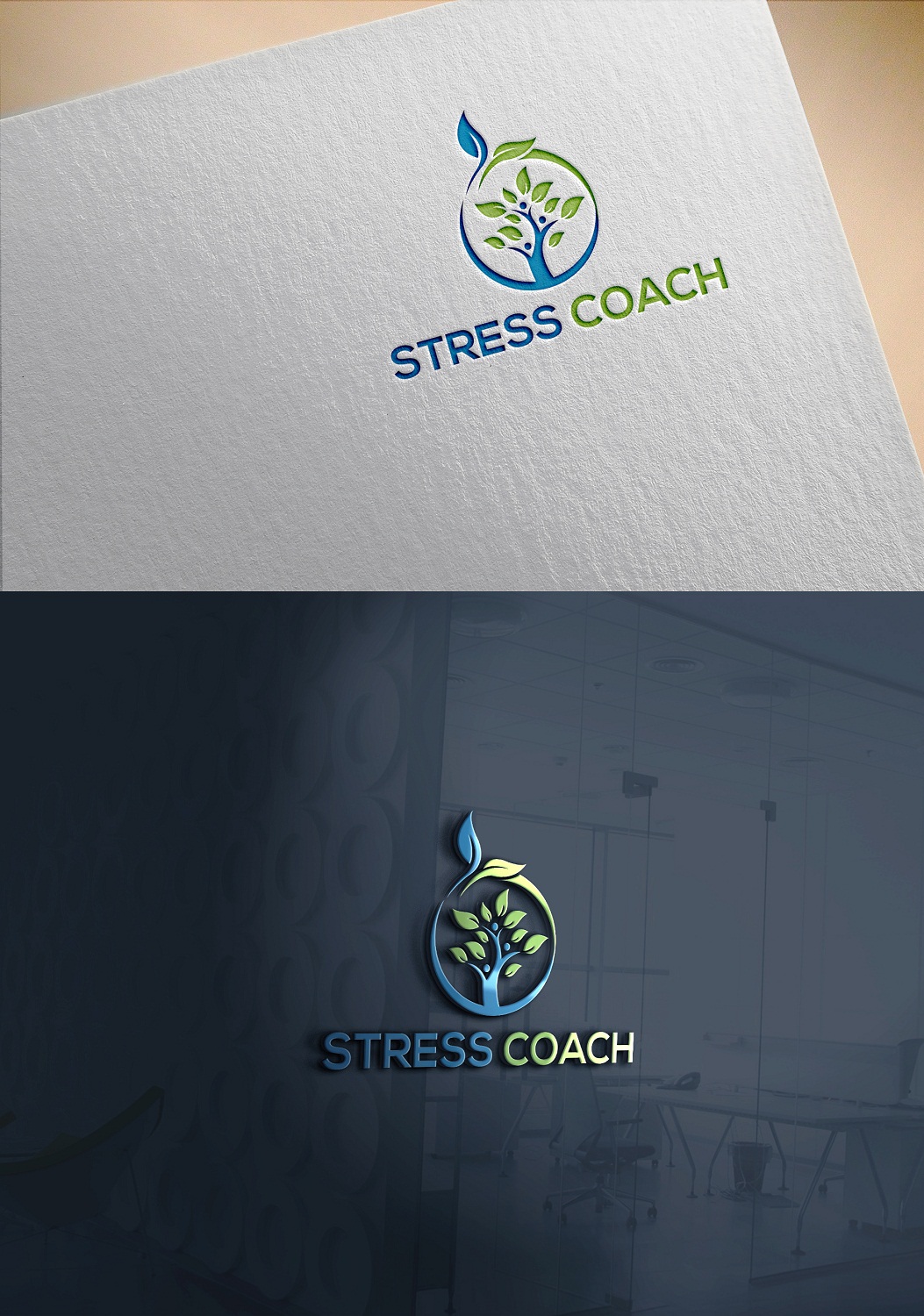 Logo Design by MD ASHIK 2 for Stress Coach | Design #19103999