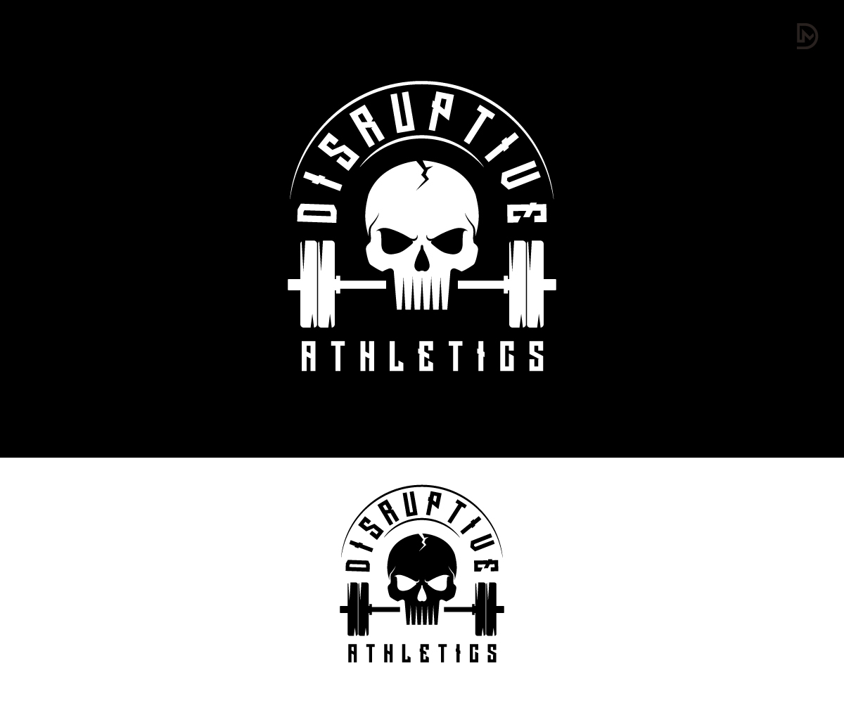 Logo Design by D_Mantra for Disruptive Athletics | Design #18911834