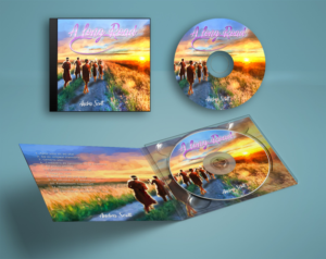 CD Cover and Disc Design - A Long Road | CD-Cover-Design von Lesaba Design
