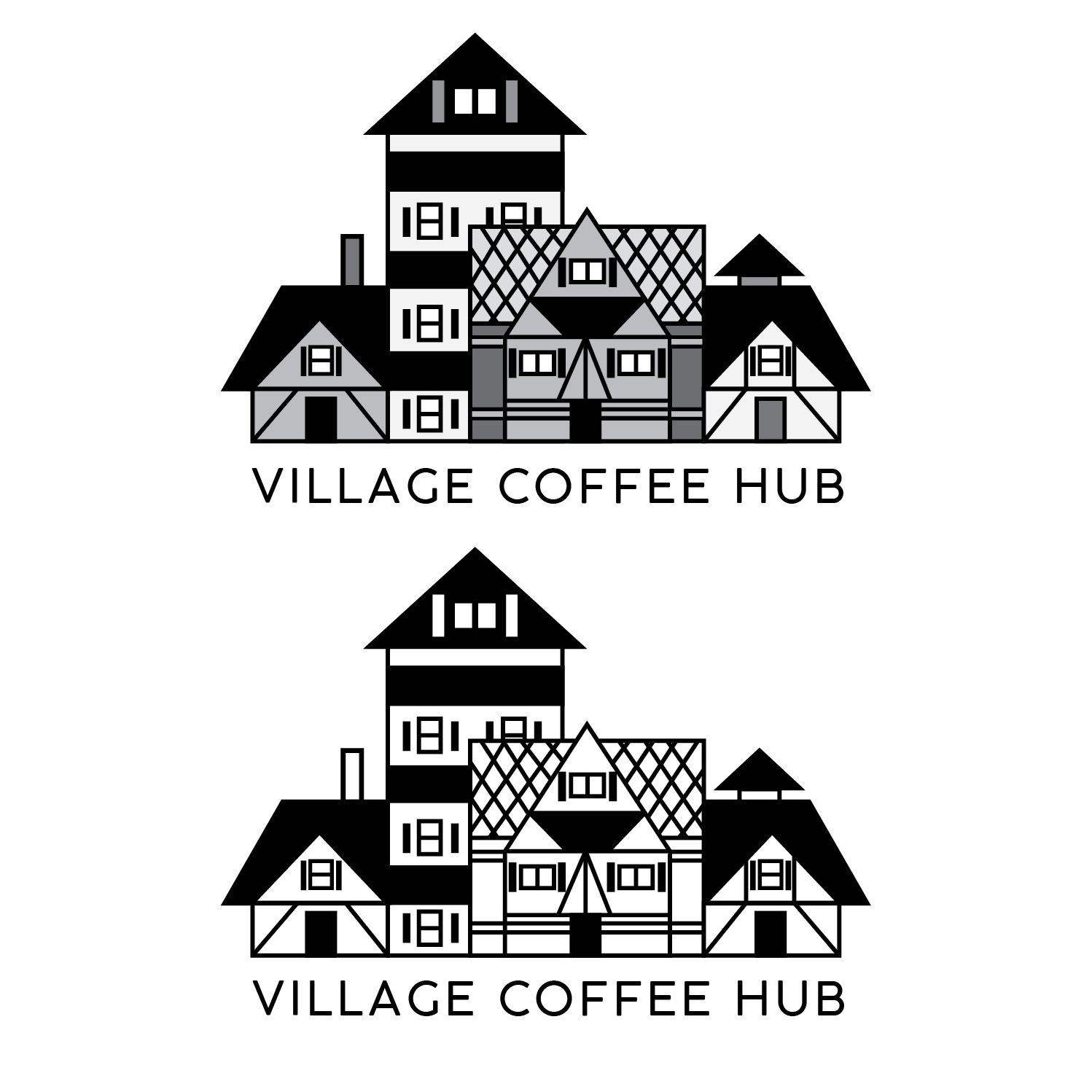 Logo Design by laliconk for Village Coffee Hub  | Design #18909483