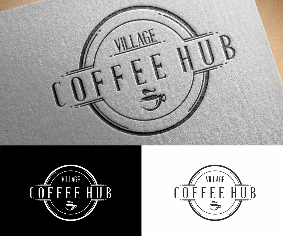 Logo Design by mikka_luv for Village Coffee Hub  | Design: #18913276
