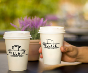 Logo Design by NineOwl for Village Coffee Hub  | Design: #18906825