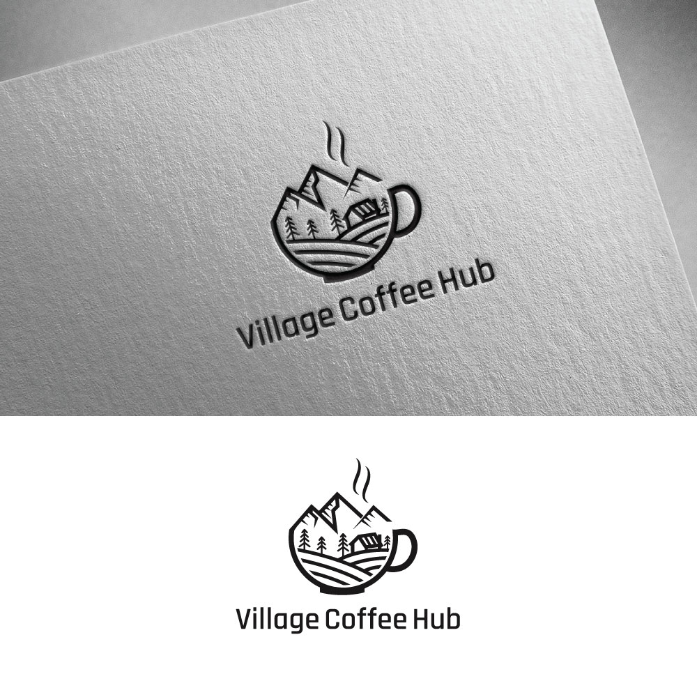 Logo Design by in07 for Village Coffee Hub  | Design #18921536
