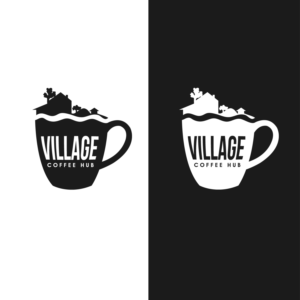 Village Coffee Hub | Logo Design by TRHZ