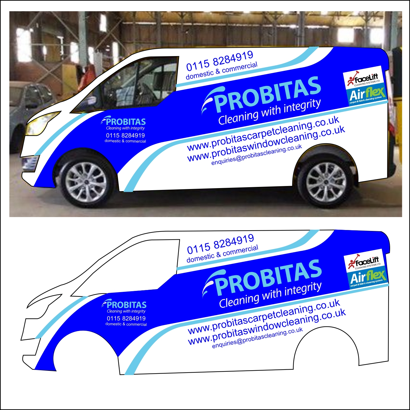 Car Wrap Design by nader Designer for Probitas Cleaning | Design #18949731