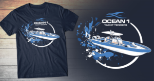 Ocean 1 T shirt design | T-shirt Design by db1404