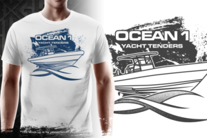 Ocean 1 T shirt design | T-shirt Design by gekgrfx