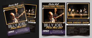 Billy Joel Tribute Act needs Flyer design | Flyer Design by SAI DESIGNS