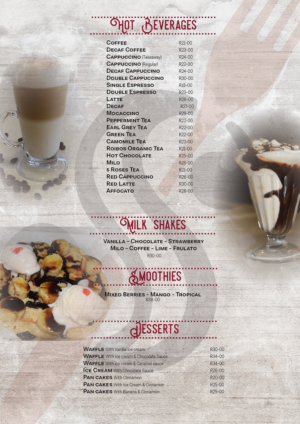 Menu Design by iD_intelligentDesign for this project | Design: #18936401