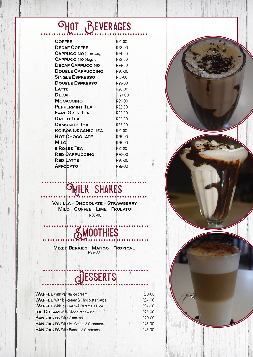 Menu Design by iD_intelligentDesign for this project | Design #18962239
