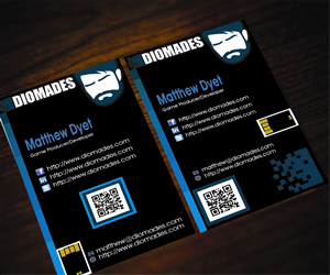 Business Card Design by Aaaron for Diomades | Design: #2844064