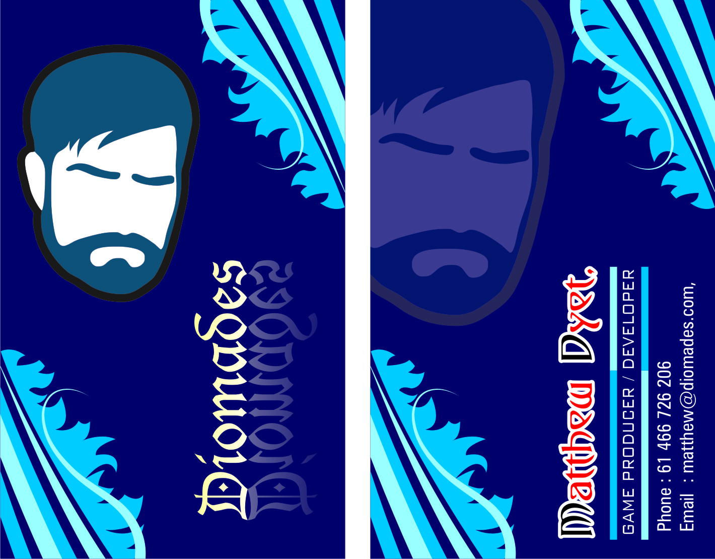 Business Card Design by Print_Point_Jamnagar for Diomades | Design #2844470