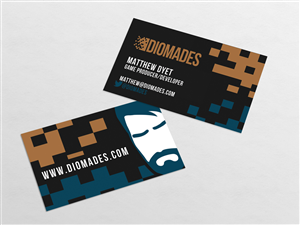 Business Card Design by diRtY.EMM for Diomades | Design: #2839556