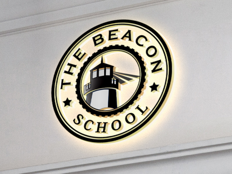 Logo Design by adhiyaksa for The Beacon School | Design #18920945