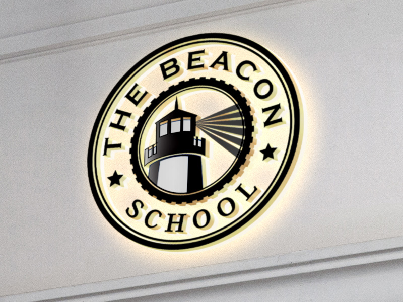 Logo Design by adhiyaksa for The Beacon School | Design #18939833