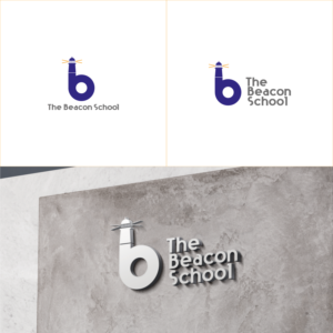 Logo Design by HozmriDesigner for The Beacon School | Design #18943734