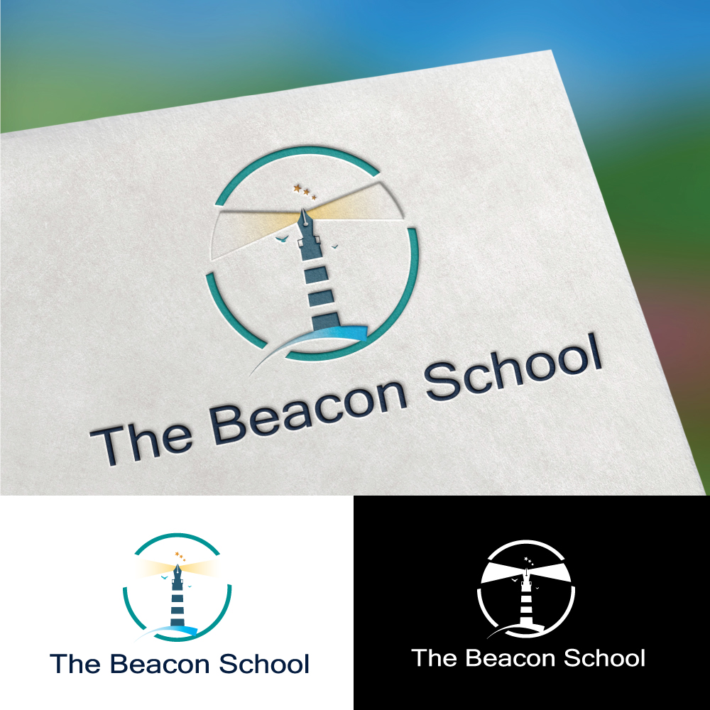 Logo Design by MBM Design for The Beacon School | Design #18951130
