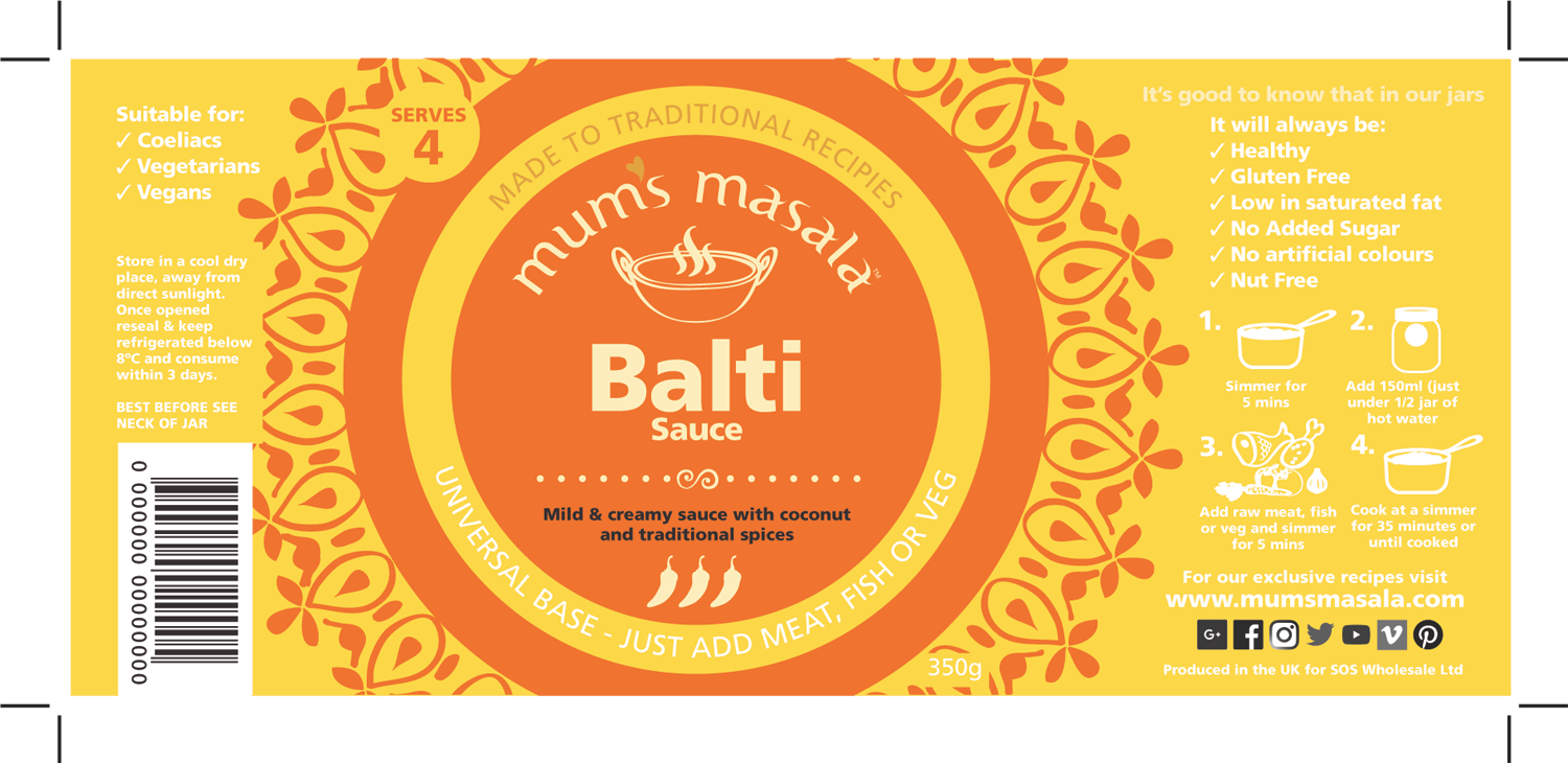 Label Design by Designer Mate for S.O.S | Design #18944929