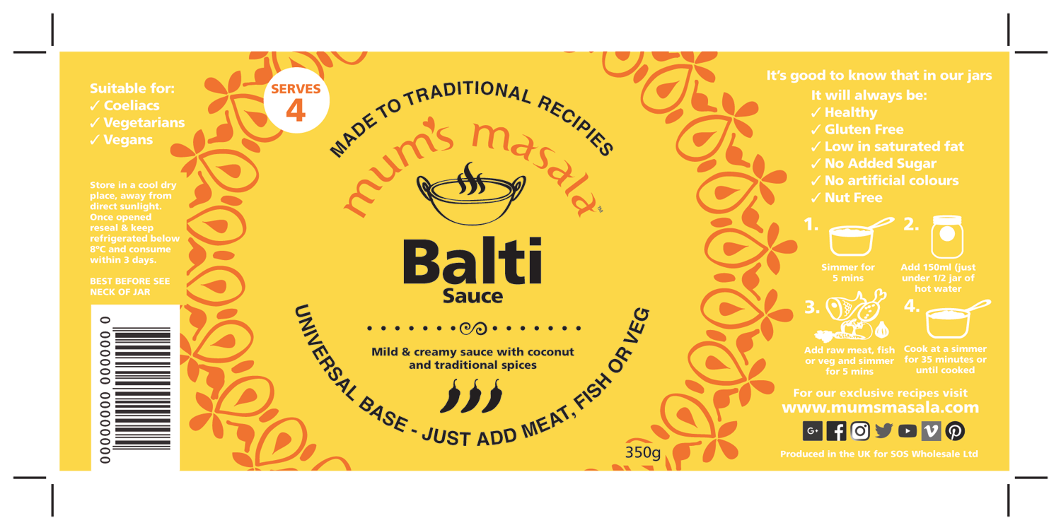 Diseño de Etiqueta por Designer Mate para S.O.S | Diseño #19042818