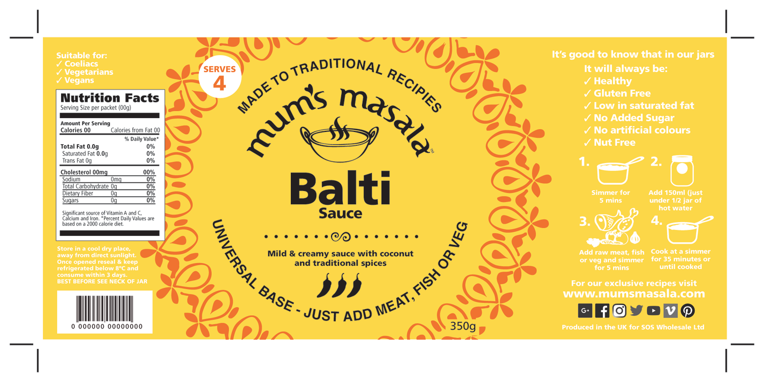 Diseño de Etiqueta por Designer Mate para S.O.S | Diseño #19044502