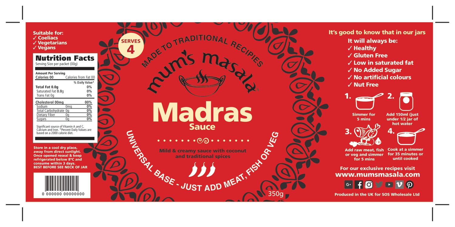 Diseño de Etiqueta por Designer Mate para S.O.S | Diseño #19044509