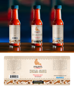 Mum's Masala | Design Étiquette par SAI DESIGNS