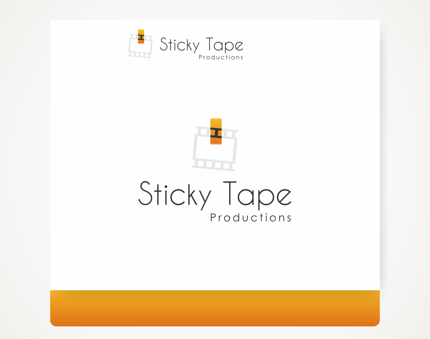 Logo Design by Savana for Sticky Tape Productions  | Design #18935698