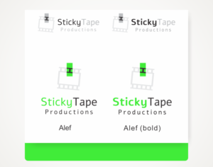 Logo Design by Savana for Sticky Tape Productions  | Design: #18943948